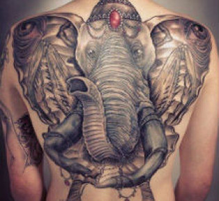Значение татуировки слон