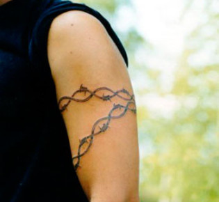 Значение татуировки колючая проволока