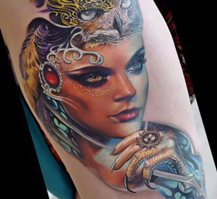 Значение татуировки Клеопатра