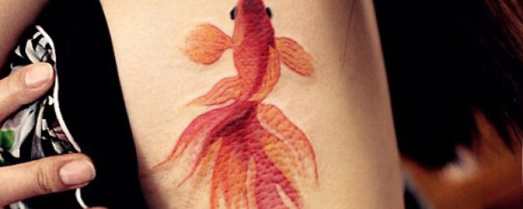 Значение татуировки золотая рыбка