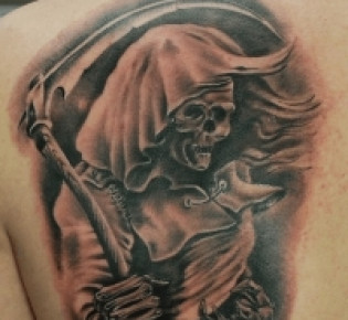 Значение татуировки «Смерть»