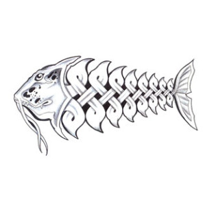 Значение татуировки скелет рыбы