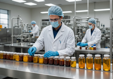 Контрактное производство жидких БАДов: как запустить продукт без собственной фабрики