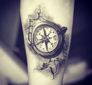 Значение татуировки компас